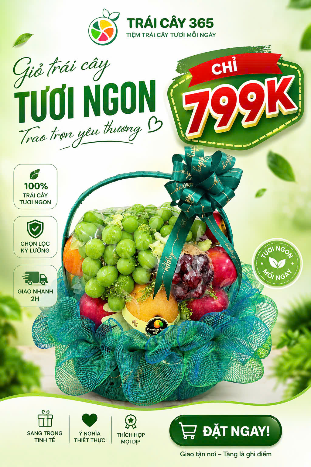Giỏ quà 799k
